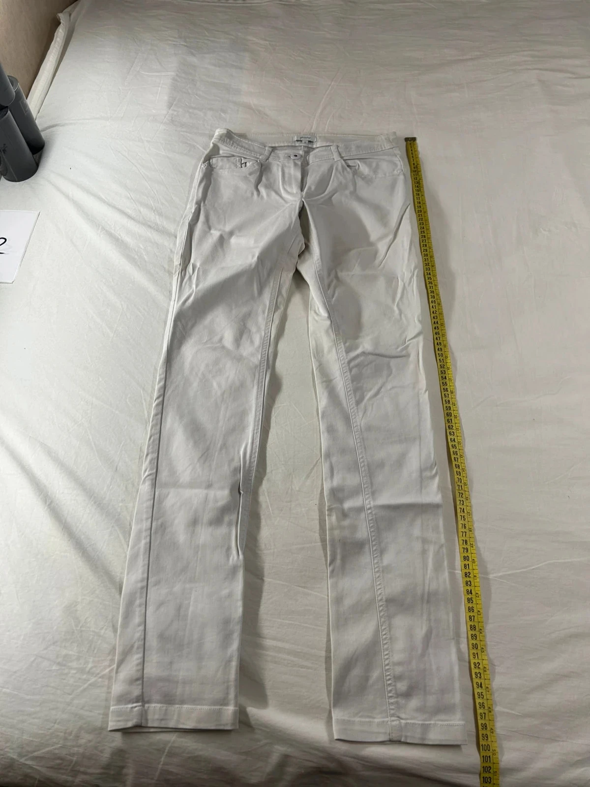 Jean blanc skinny phildar